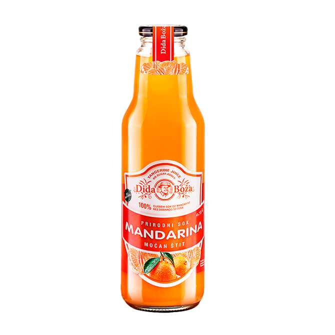 Mandarina prirodni sok