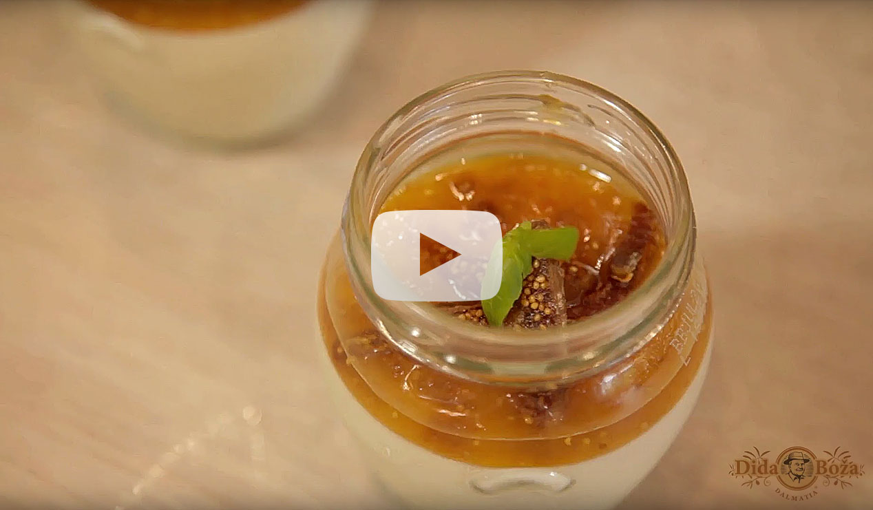 Dida Boža pannacotta od smokve i naranče