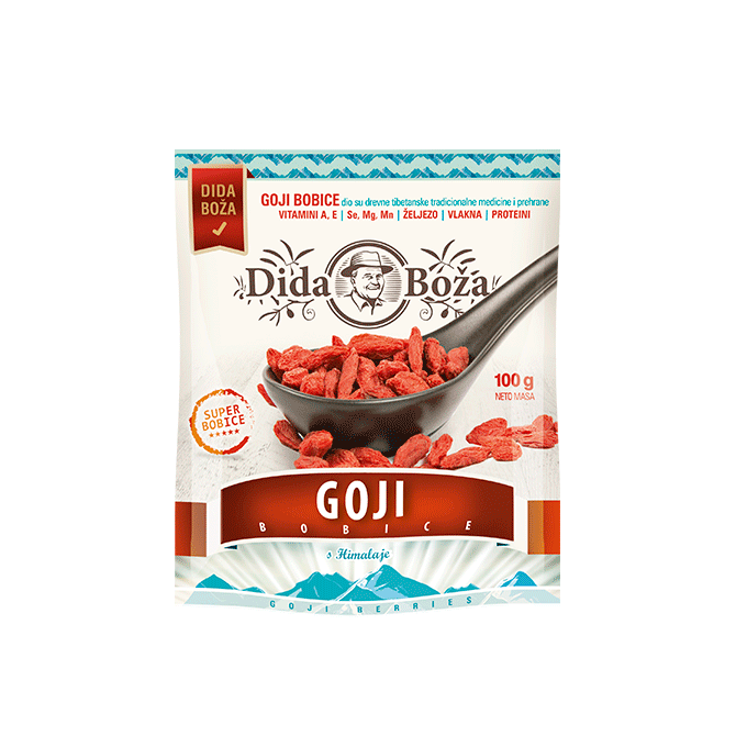 Suho voće | Goji bobice 100 g | Dida Boža