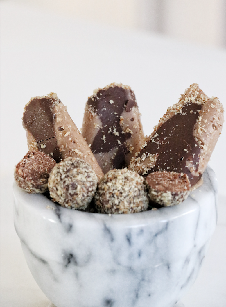 Homemade gluten free and lactose free ice cream Dida Boža