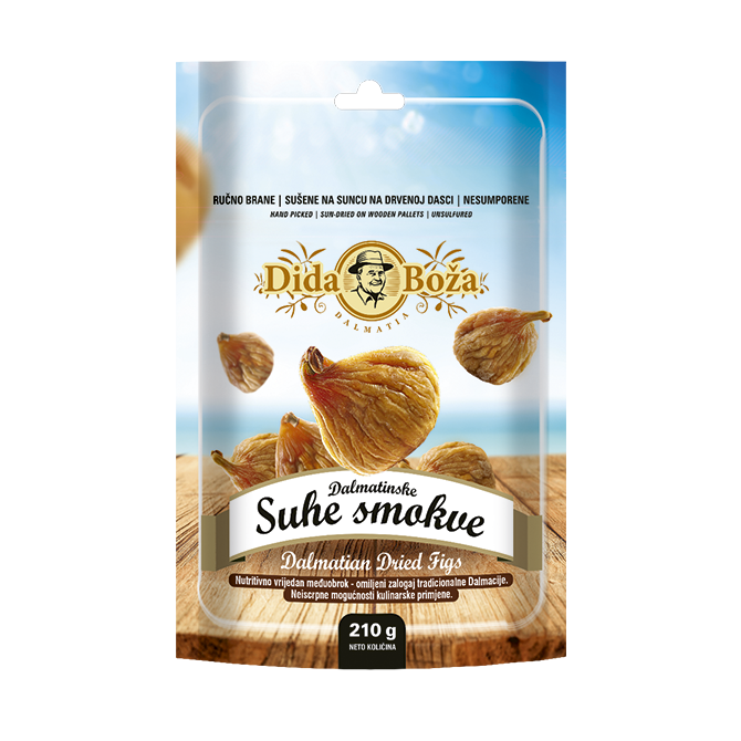 Dalmatinske suhe smokve Dida Boža 210g