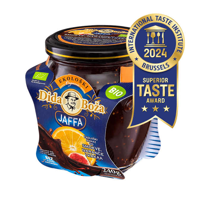 JAFFA- organic spread with figs, oranges and cocoa
